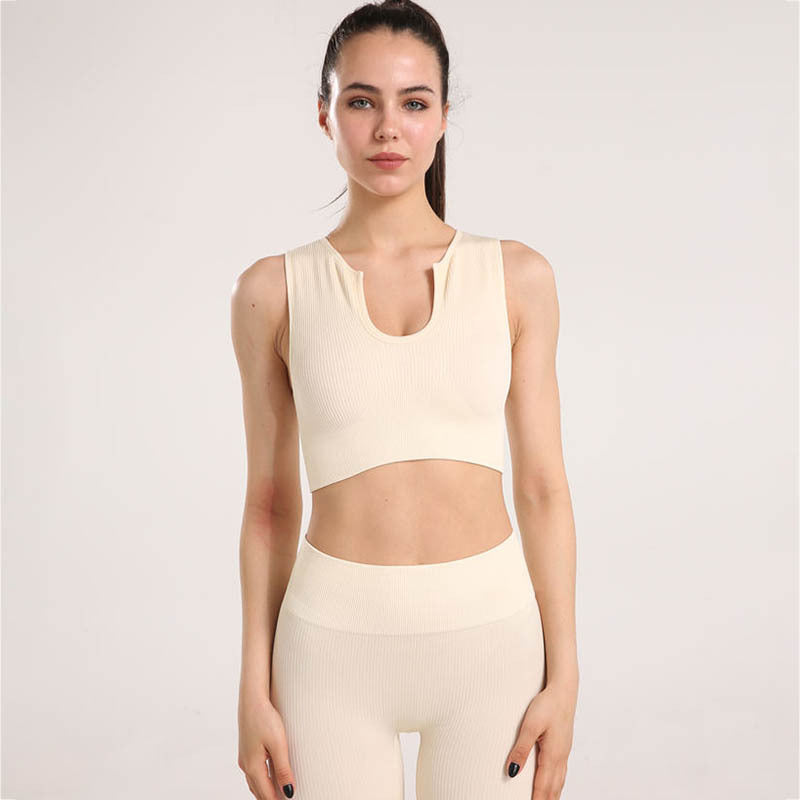 Brassière Sport Haute Intensité Anti-Choc – Sans Armature Dos U