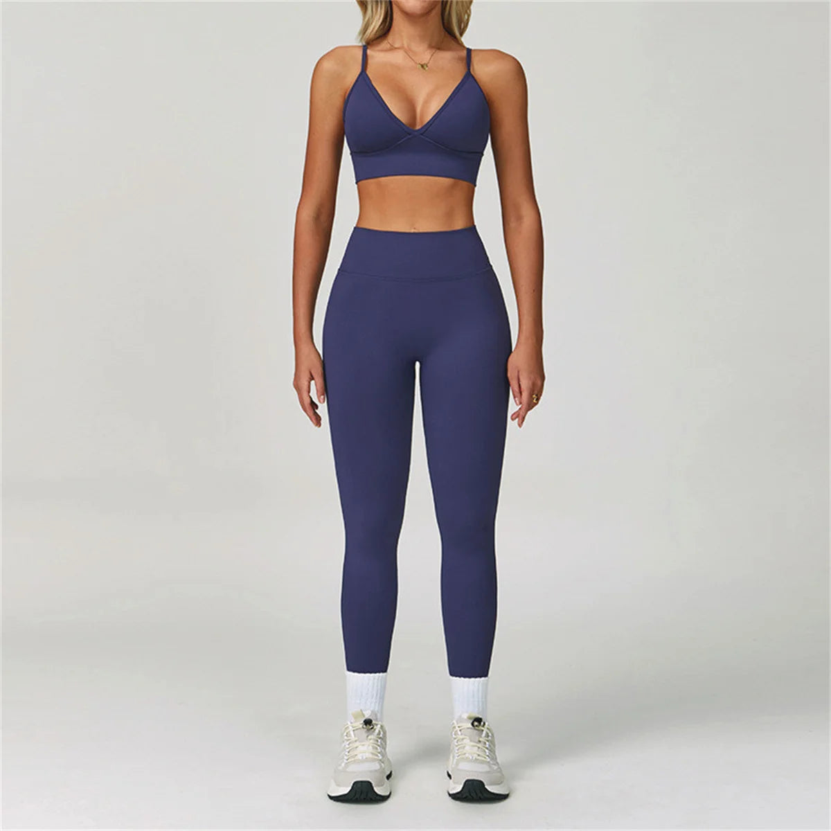 2 or 3 Piece Seamless Yoga Set – Bra, Leggings & Shorts
