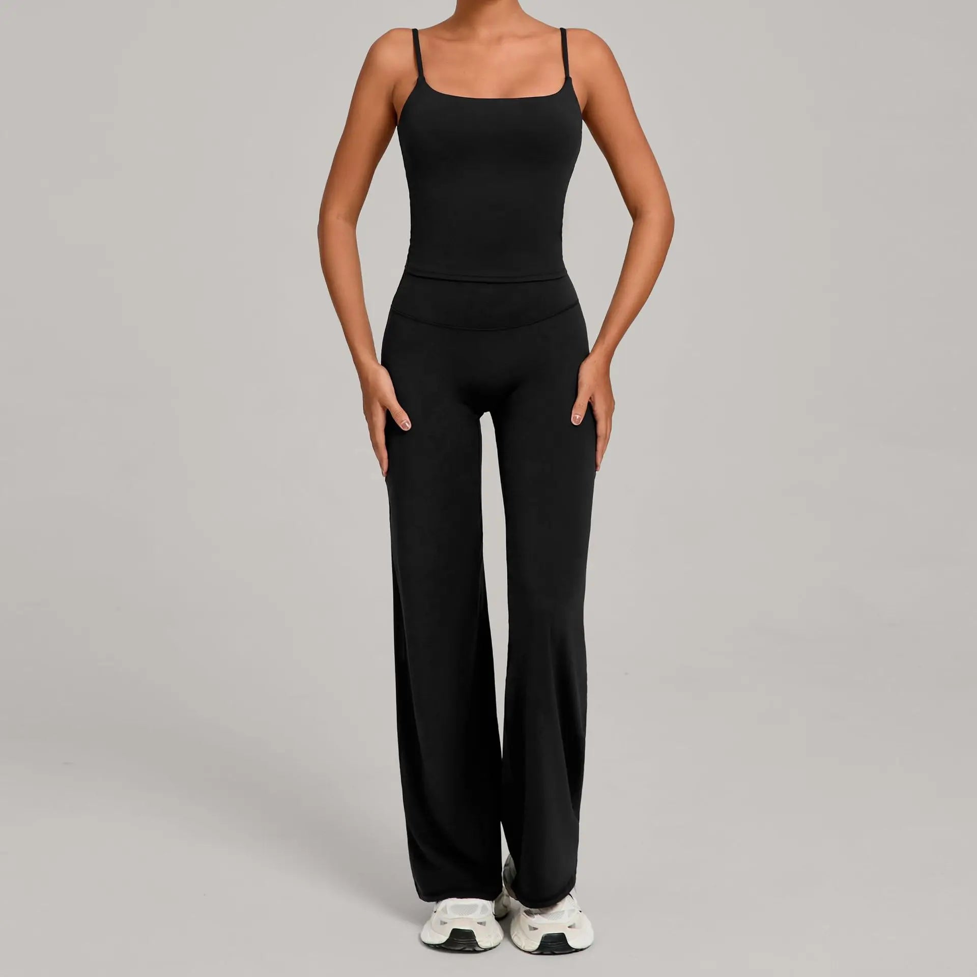 2-Piece Seamless Yoga Set – Second Skin Effect High Waist Top & Leggings