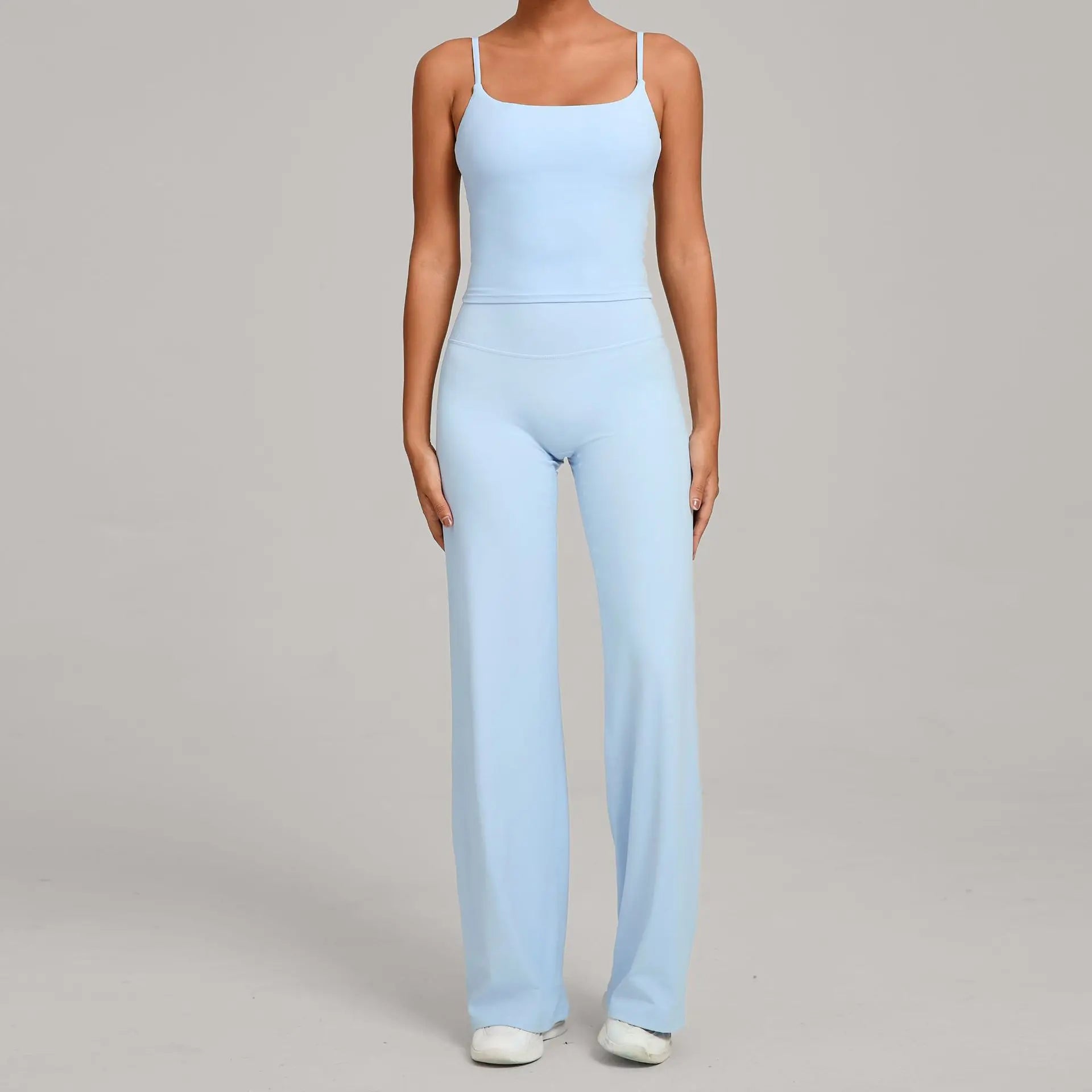 2-Piece Seamless Yoga Set – Second Skin Effect High Waist Top & Leggings