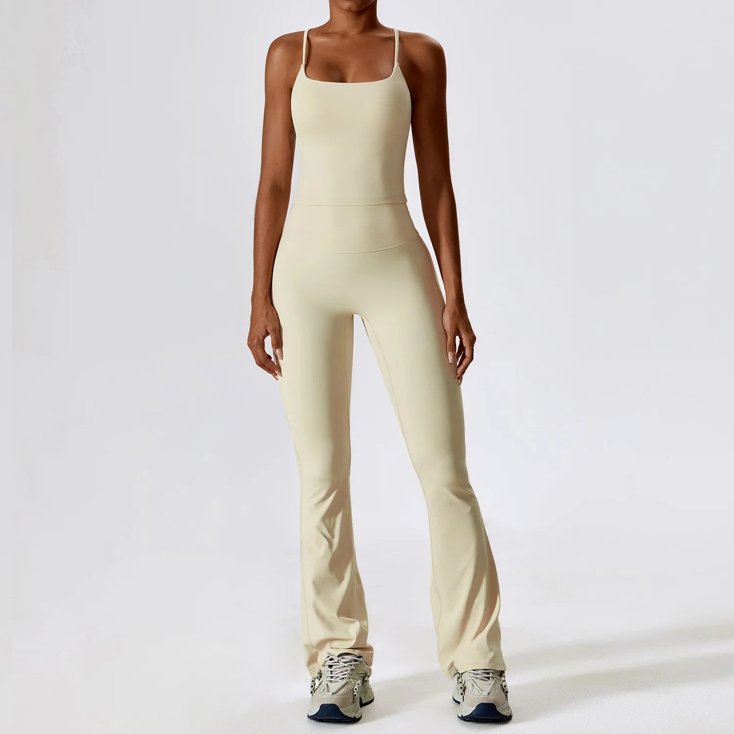 Women's Seamless 2-Piece Yoga Set — Bra & High-Waisted Leggings